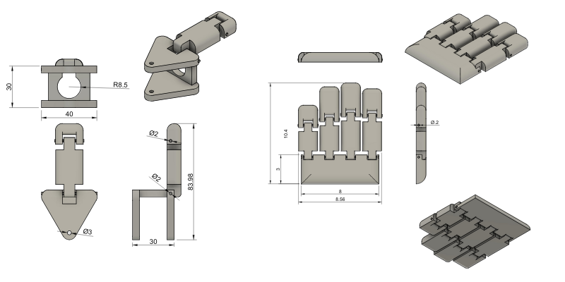Technical Drawing and Research Poster