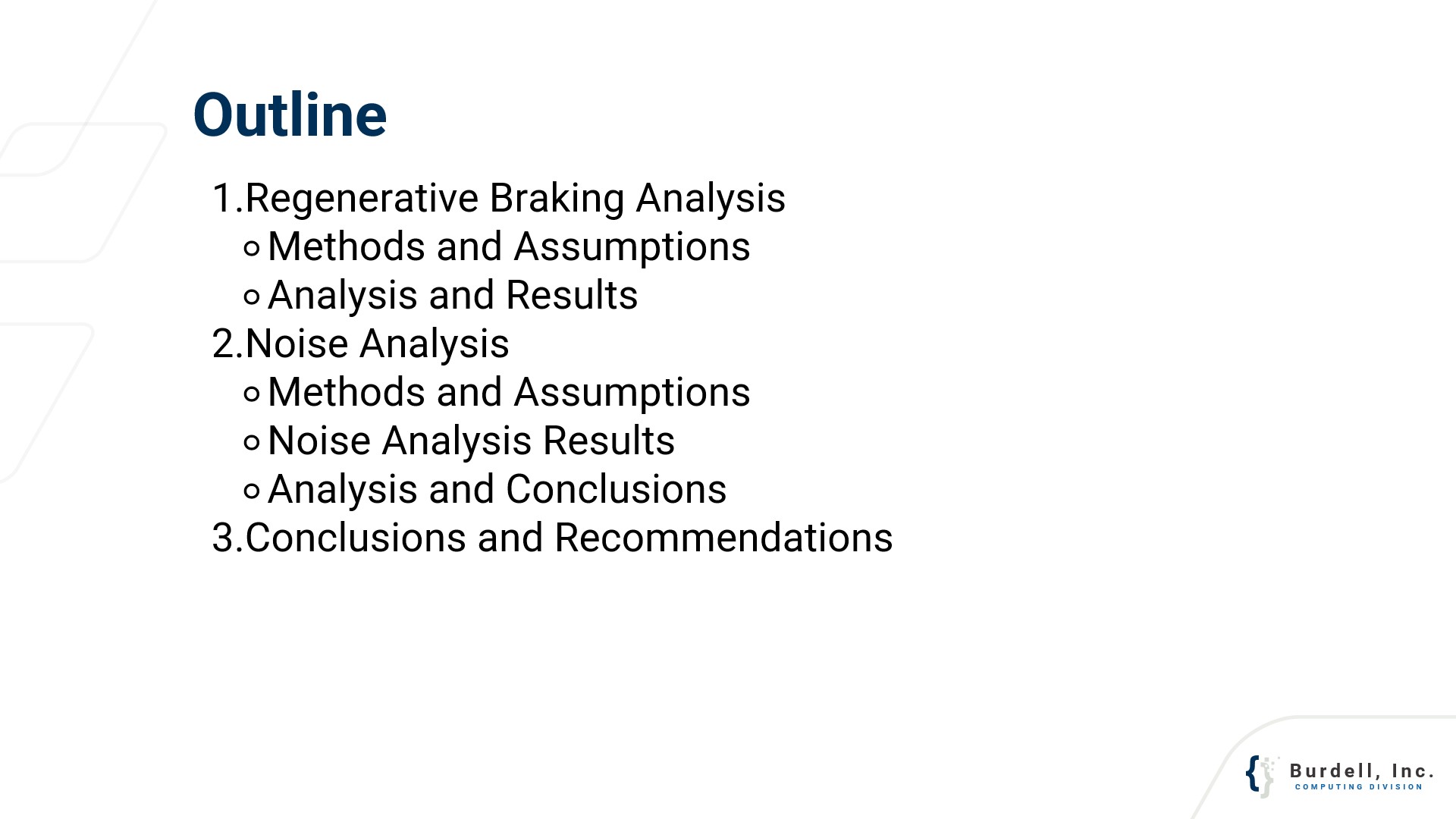 Project Outline